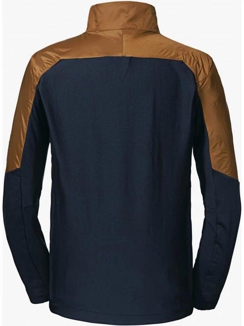 Schöffel Fleece Jacket Rugna M férfi polár pulóver barna színben 6