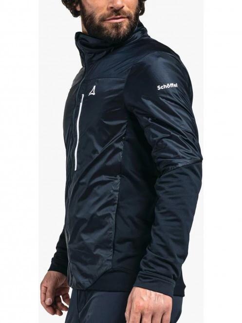 Schöffel Fleece Jacket Rugna M férfi polár pulóver sötétkék színben 3