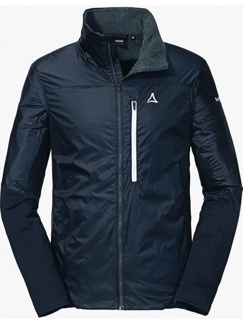 Schöffel Fleece Jacket Rugna M férfi polár pulóver sötétkék színben 5