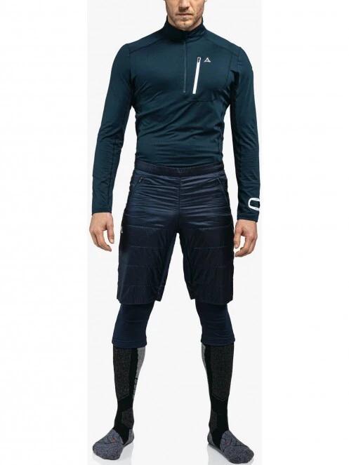 Schöffel Thermo Pants Rugna M férfi aláöltöző nadrág sötétkék színben 7
