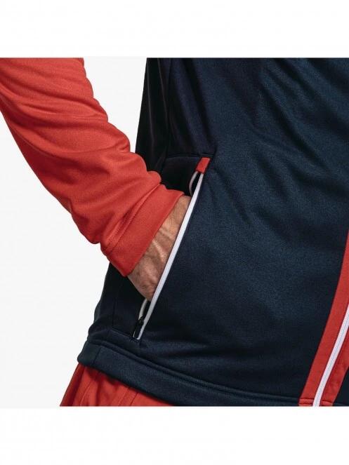 Schöffel Fleece Jacket Reuti M férfi polár pulóver piros színben 5