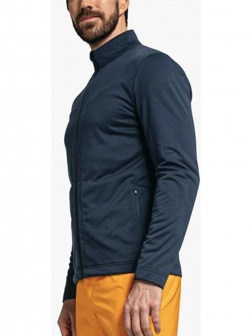 Schöffel Fleece Jacket Reuti M férfi polár pulóver sötétkék színben 3