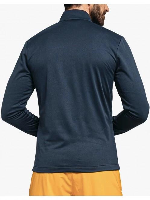 Schöffel Fleece Jacket Reuti M férfi polár pulóver sötétkék színben 4