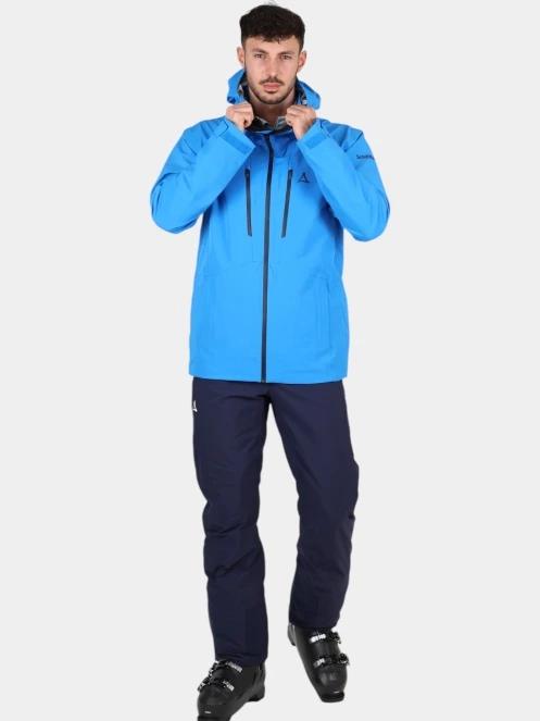 Schöffel Ski Jacket Pontresina M férfi síkabát kék színben 6