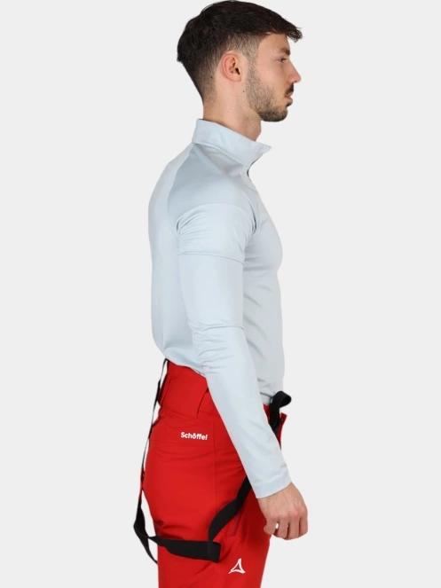 Schöffel Longsleeve Lenggries M férfi polár pulóver szürke színben 7