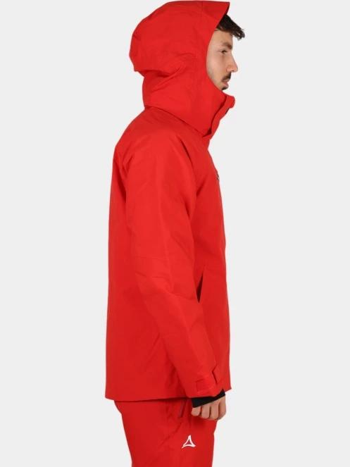 Schöffel Jacket Style Bliggs MNS férfi síkabát piros színben 6