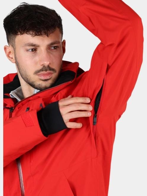 Schöffel Jacket Style Bliggs MNS férfi síkabát piros színben 9