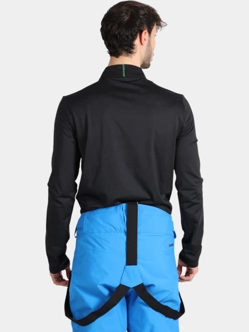 Schöffel Longsleeve Style Pine MNS férfi polár pulóver fekete színben 4