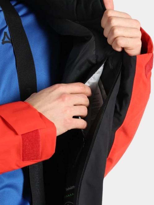 Schöffel Jacket Style Trifex MNS férfi síkabát piros színben 9