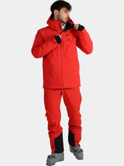 Schöffel Jacket Style Skuta MNS férfi síkabát piros színben 5