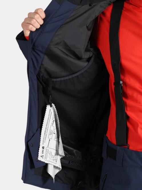 Schöffel Jacket Style Nollen MNS férfi síkabát sötétkék színben 10