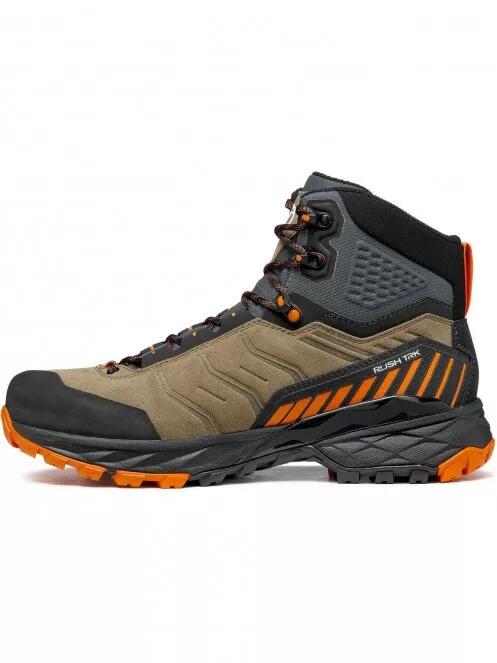Scarpa RUSH TRK GTX férfi vízhatlan túrabakancs narancssárga színben 4