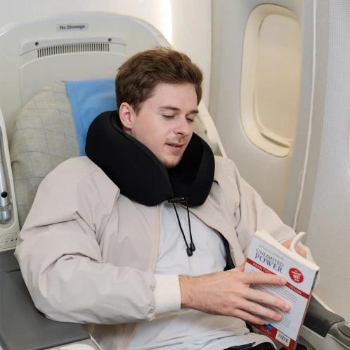 Cabin Zero Travel Pillow nyakpárna fekete színben 6