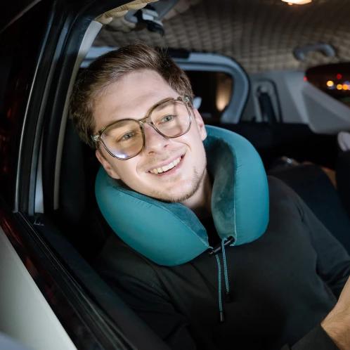Cabin Zero Travel Pillow nyakpárna kék színben 6