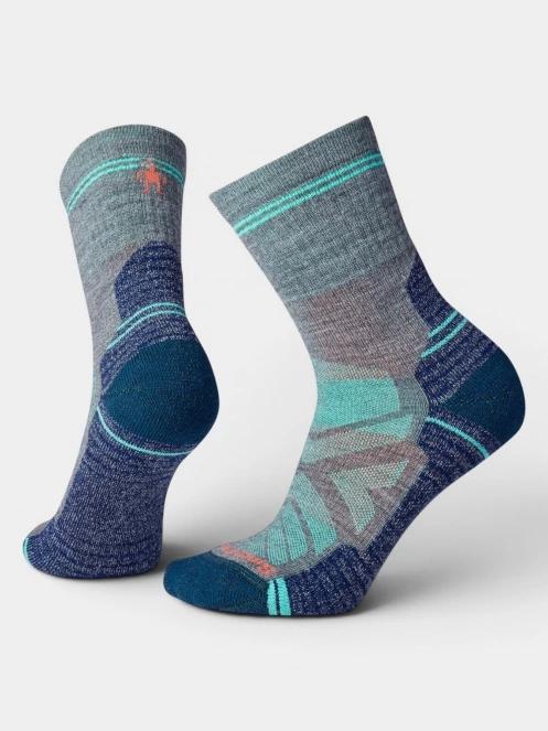 Smartwool Women's Hike Light Cushion Mid Crew Sock Hike női túrazokni szürke színben 2