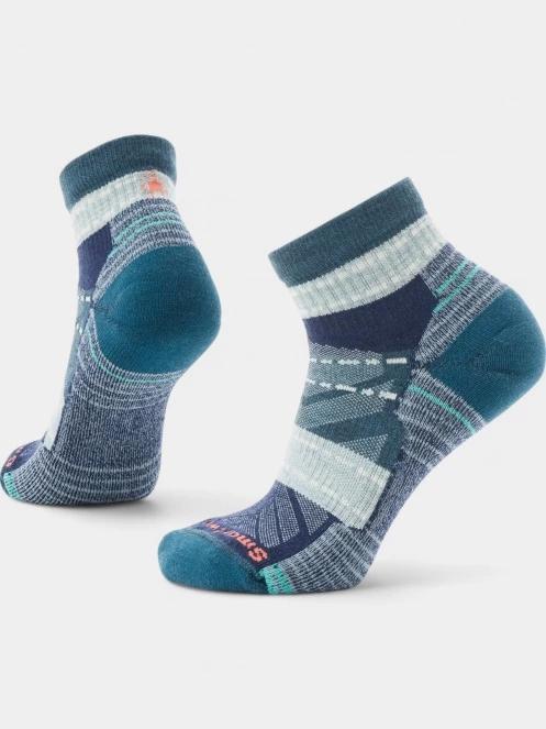 Smartwool Women's Hike Light Cushion Margarita Ankle Socks női túrazokni kék színben 2