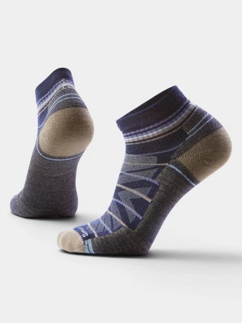 Smartwool Hike Light Cushion Pattern Ankle Socks Hike túrazokni sötétkék színben 2
