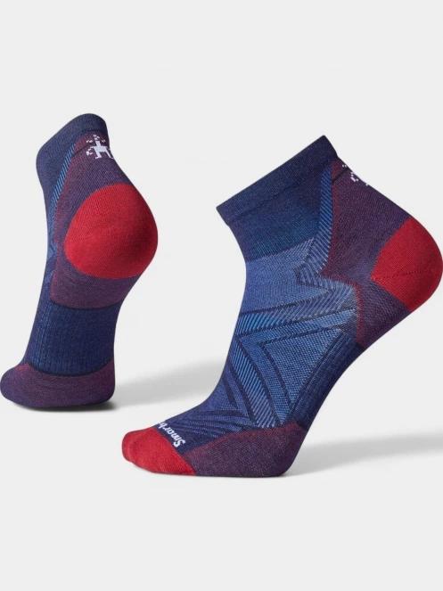 Smartwool Run Zero Cushion Ankle Socks sportzokni sötétkék színben 2