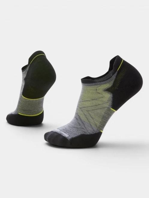 Smartwool Run Targeted Cushion Low Ankle Socks Run férfi sportzokni szürke színben 2