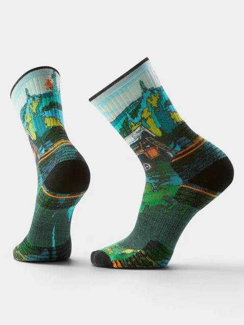 Smartwool Hike Targeted Cushion Trail Trekker Prin túrazokni multikolor színben 2