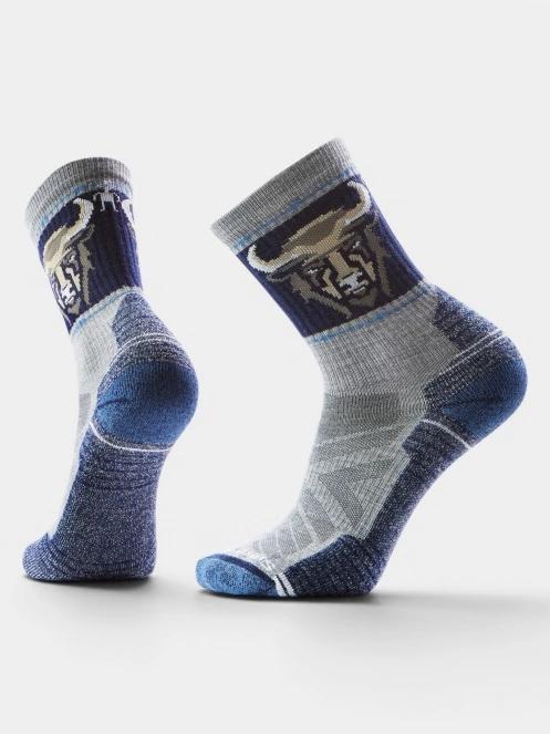 Smartwool Hike Light Cushion Bison Crew Socks túrazokni kék színben 2