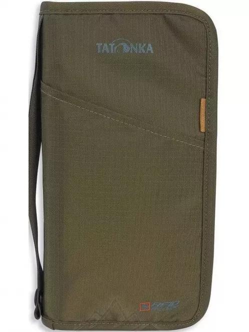 Tatonka Tat Travel Zip L RFID B pénztárca zöld színben 2
