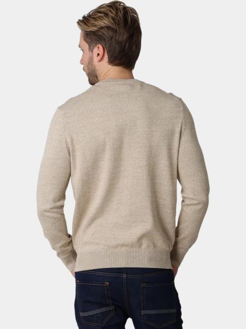 Timberland Williams River Cotton Crew Neck Sweate férfi kötött pulóver szürke színben 4