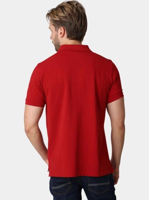 Timberland Millers River Pique SS Polo férfi galléros póló bordó színben 4
