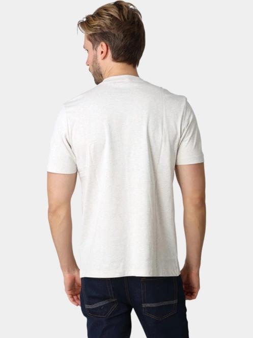 Timberland Established 1973 SS Embroidered Tee férfi rövid ujjú póló szürke színben 4