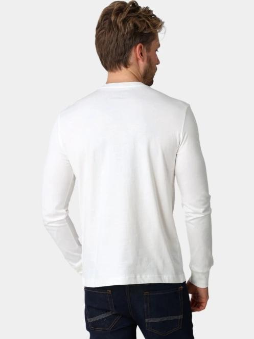 Timberland Dunstan River Tree Embroidered LS Tee férfi hosszú ujjú póló fehér színben 4