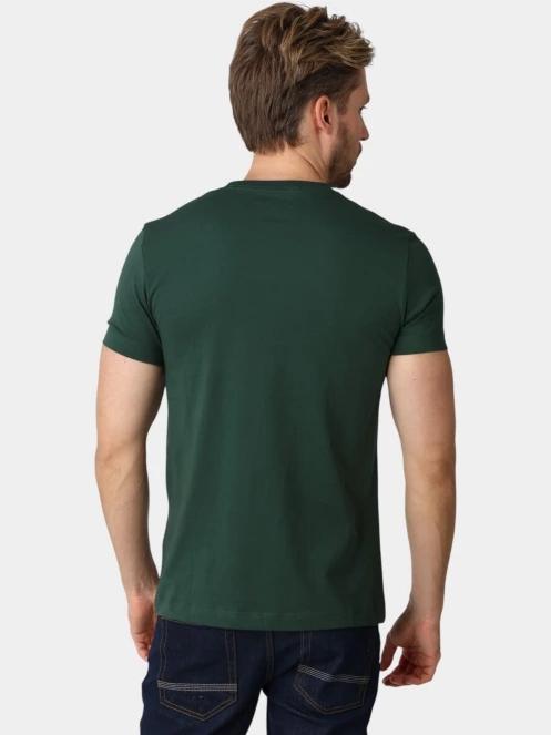 Timberland Dunstan River SS Tee (Slim) férfi rövid ujjú póló sötétzöld színben 4