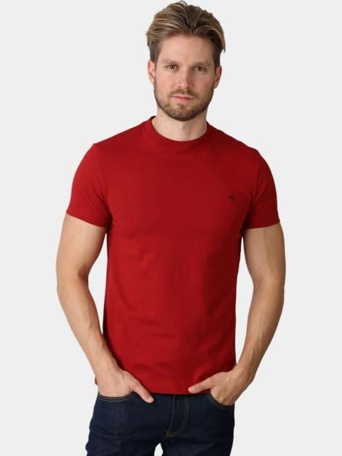 Timberland Dunstan River SS Tee (Slim) férfi rövid ujjú póló bordó színben 2