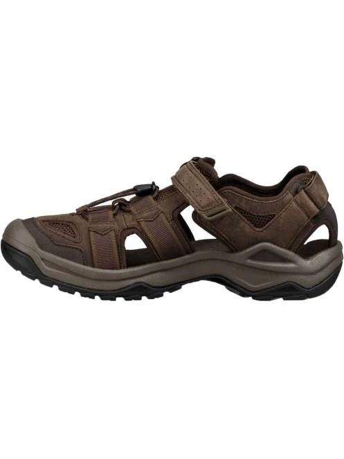 Teva Omnium 2 Leather férfi szandál barna színben 4
