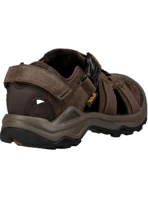 Teva Omnium 2 Leather férfi szandál barna színben 5