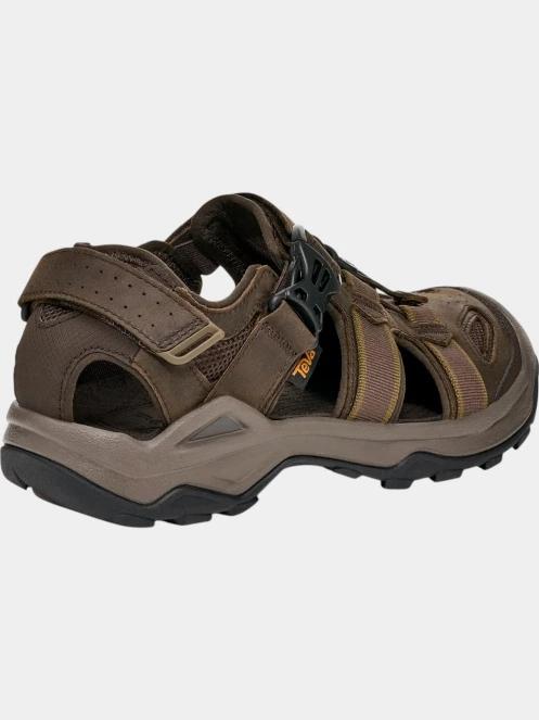 Teva Omnium 2 Leather férfi túraszandál barna színben 5