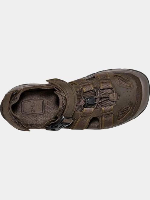 Teva Omnium 2 Leather férfi túraszandál barna színben 6