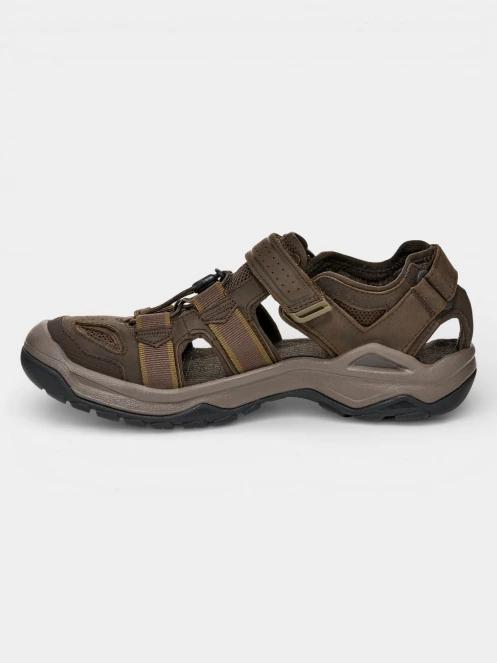 Teva Omnium 2 Leather férfi túraszandál barna színben 4