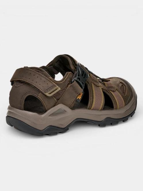 Teva Omnium 2 Leather férfi túraszandál barna színben 5