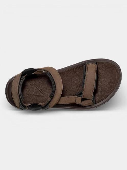 Teva Terra Fi 5 Universal Leather férfi túraszandál barna színben 6