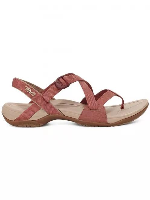 Teva Ascona Cross Strap női szandál piros színben 3