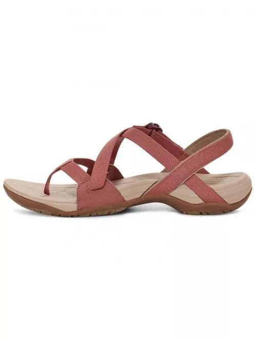Teva Ascona Cross Strap női szandál piros színben 4