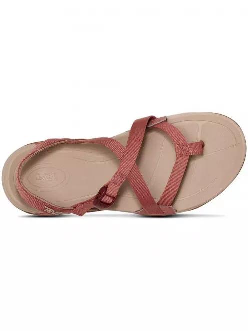 Teva Ascona Cross Strap női szandál piros színben 6