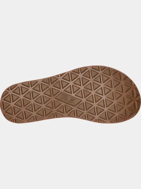 Teva Original Universal Slim Lea női szandál barna színben 7