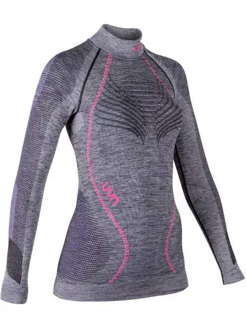 UYN Lady Ambityon Uw Shirt Lg_Sl Melange T női aláöltöző felső szürke színben 3