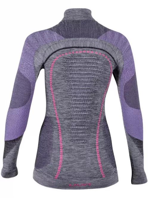 UYN Lady Ambityon Uw Shirt Lg_Sl Melange T női aláöltöző felső szürke színben 4