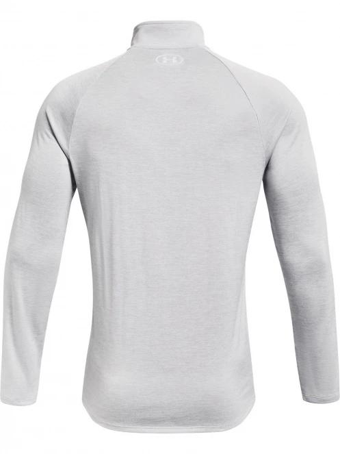 Under Armour Ua Tech 2.0 1/2 Zip férfi hosszú ujjú sport póló szürke színben 7