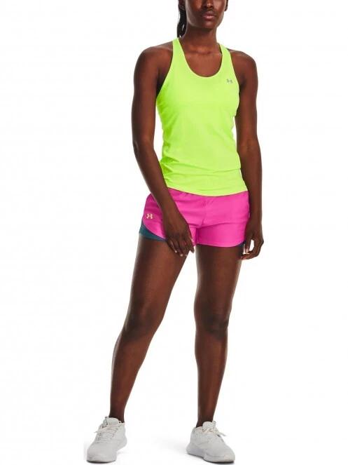 Under Armour Ua Hg Armour Racer Tank női atléta zöld színben 4