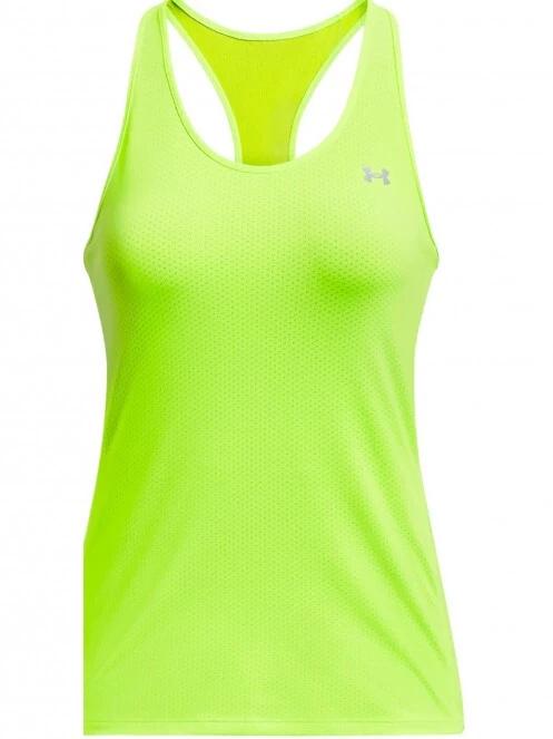 Under Armour Ua Hg Armour Racer Tank női atléta zöld színben 6