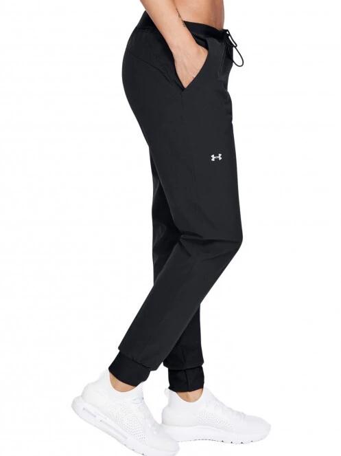 Under Armour Ua W Armour Sport Woven Pant női sportnadrág fekete színben 4