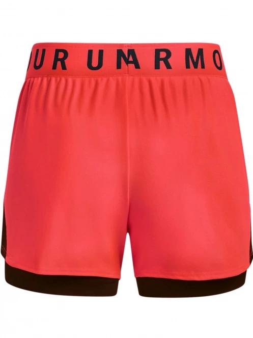 Under Armour Play Up 2-In-1 Shorts női sport rövidnadrág piros színben 7